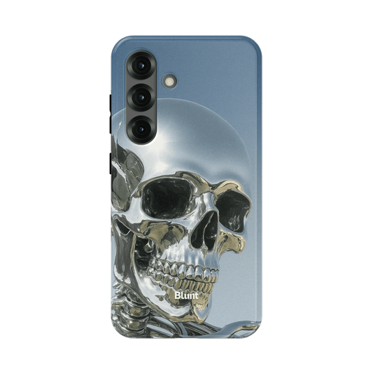 Chrome Skull Samsung Case - Blunt Cases