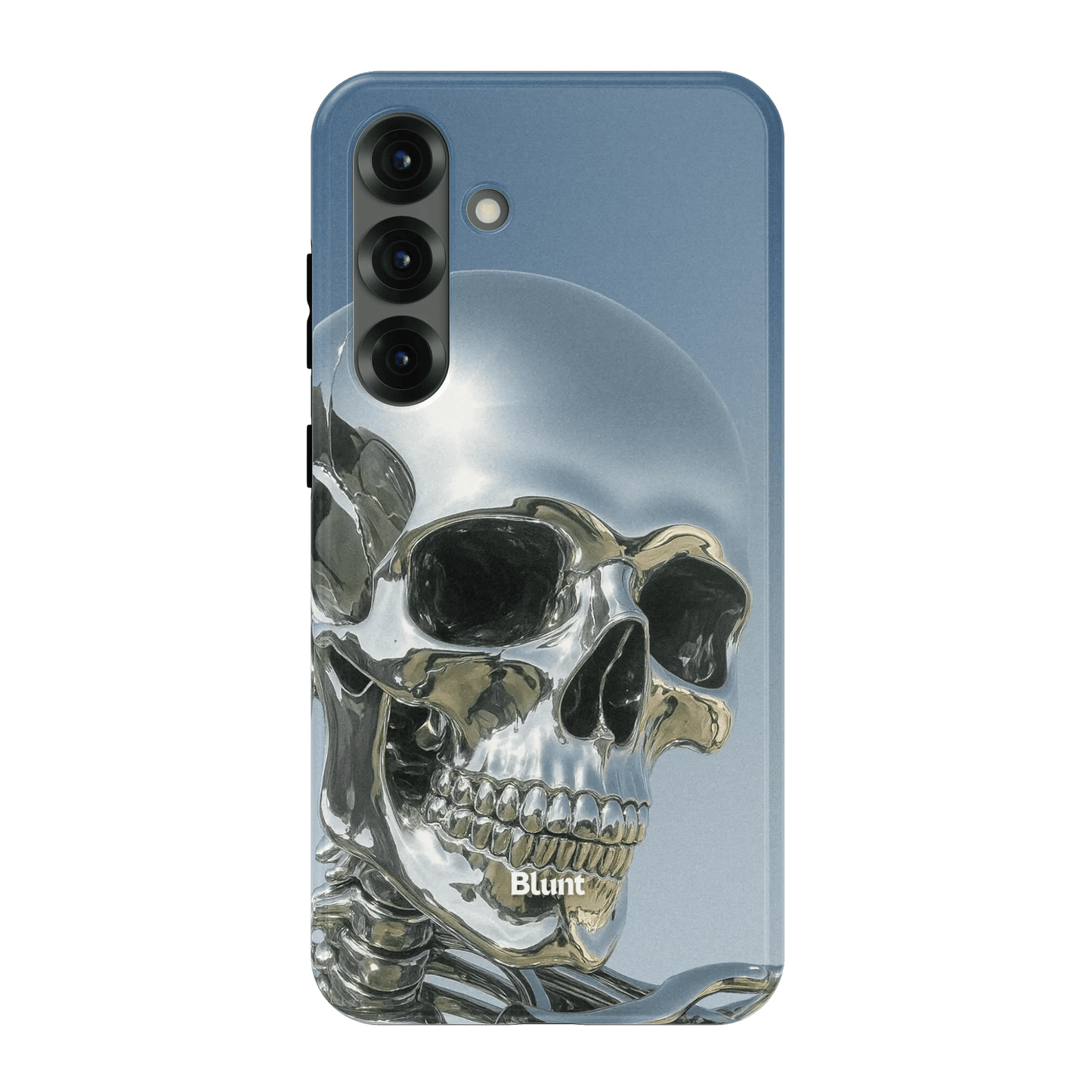 Chrome Skull Samsung Case - Blunt Cases