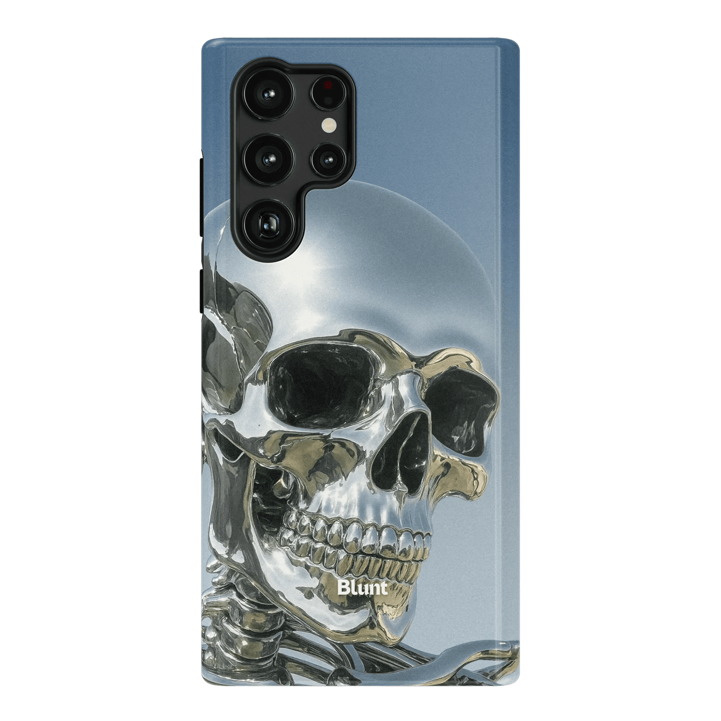 Chrome Skull Samsung Case - Blunt Cases