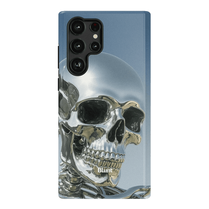 Chrome Skull Samsung Case - Blunt Cases