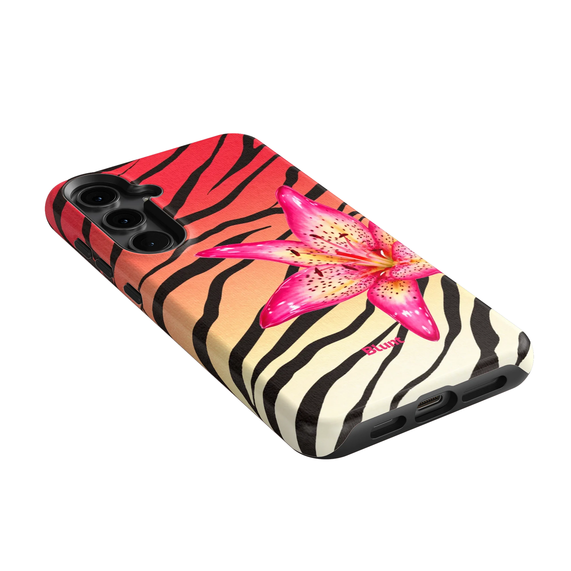 Striped-Lilly-samsung-case-Galaxy S24 Plus-2
