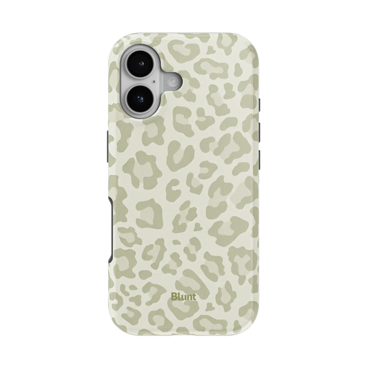 Sage Leopard iPhone Case