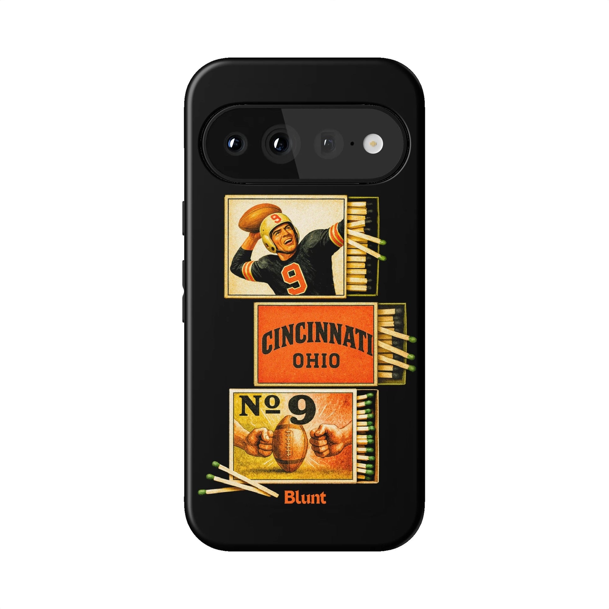 Cincy Football Pixel Case - Blunt Cases