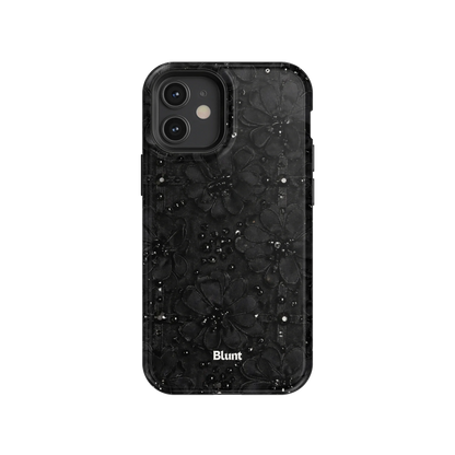 Noir Bloom iPhone Case