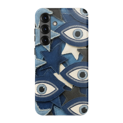 Evil Eye Denim Samsung Case