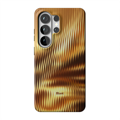 Golden Ripple Samsung Case