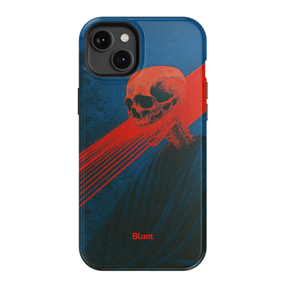 Crimson Slash iPhone Case