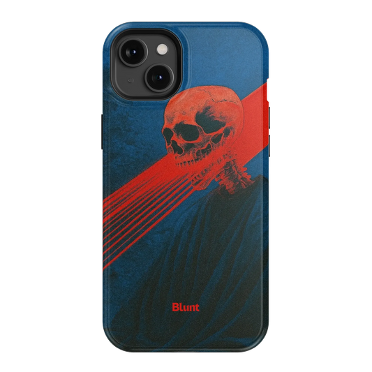 Crimson Slash iPhone Case