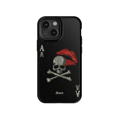 Skull Kiss iPhone Case