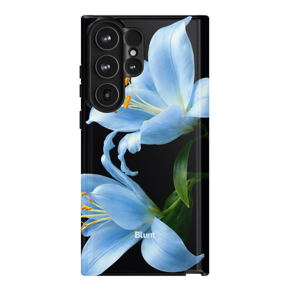 Eclipse Orchid in Blue Samsung Case