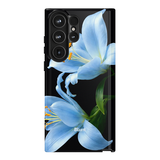 Eclipse Orchid in Blue Samsung Case
