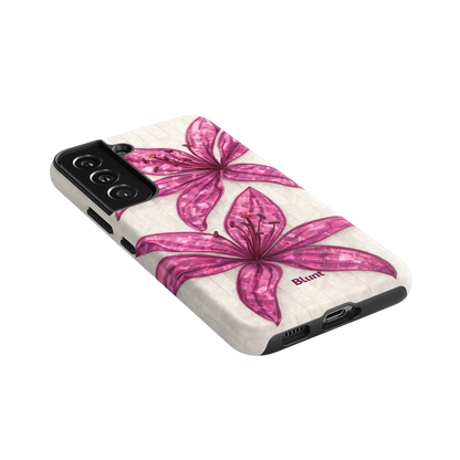 Purple-Floral-Luster-samsung-case-S22-2