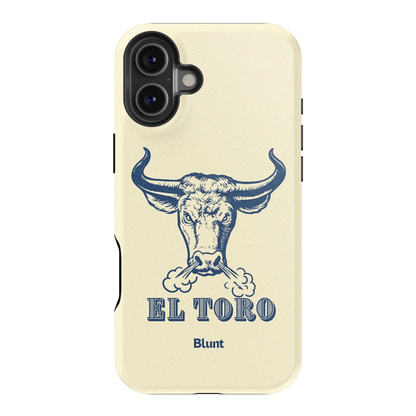 Toro Blanco iPhone Case