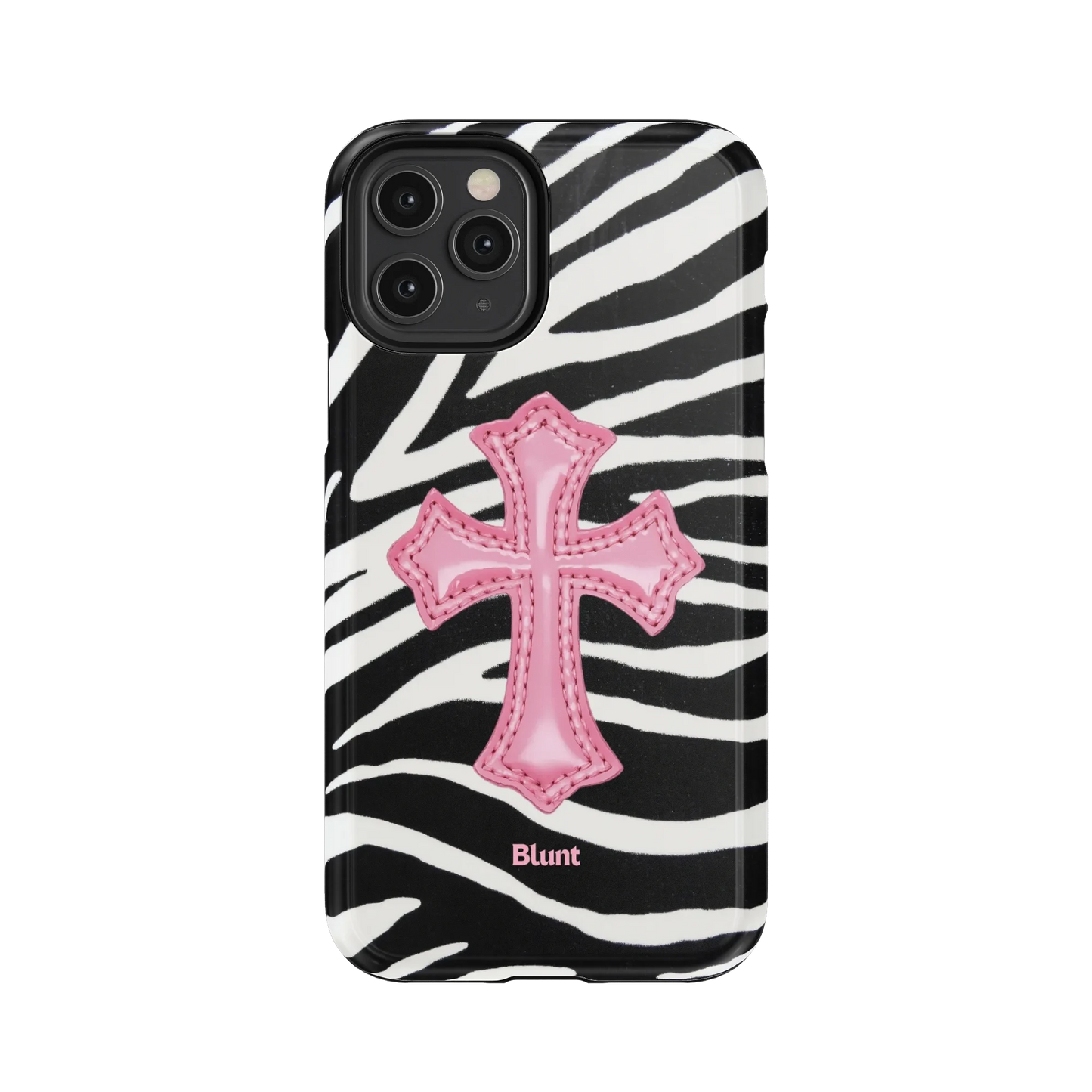 Zebra Halo iPhone Case