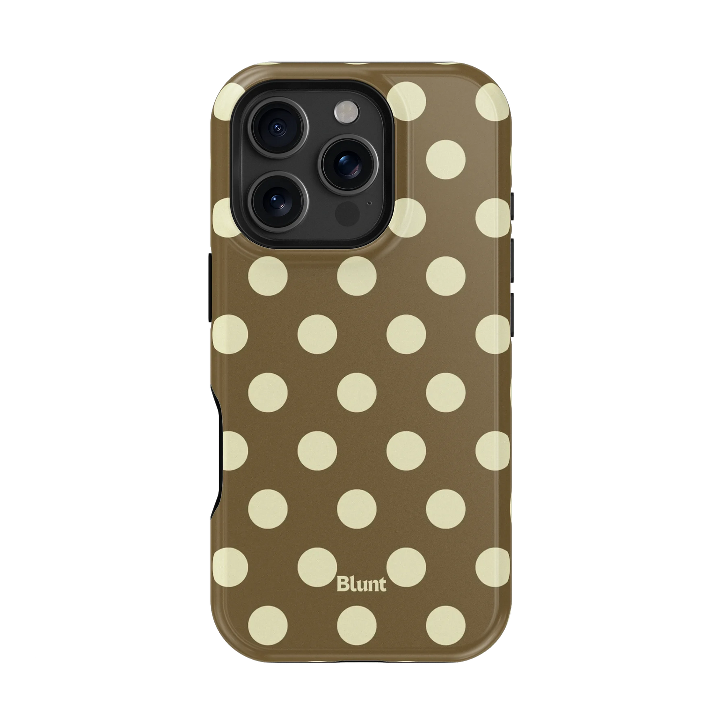 Toffee Cream Dot iPhone Case