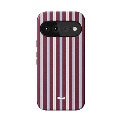 Claret Pixel Case - Blunt Cases