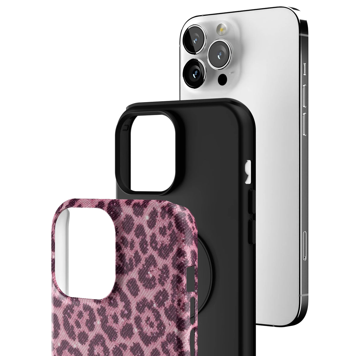Classic Cheetah Pink iPhone Case gallery - Iphone_13_Pro_Max_3