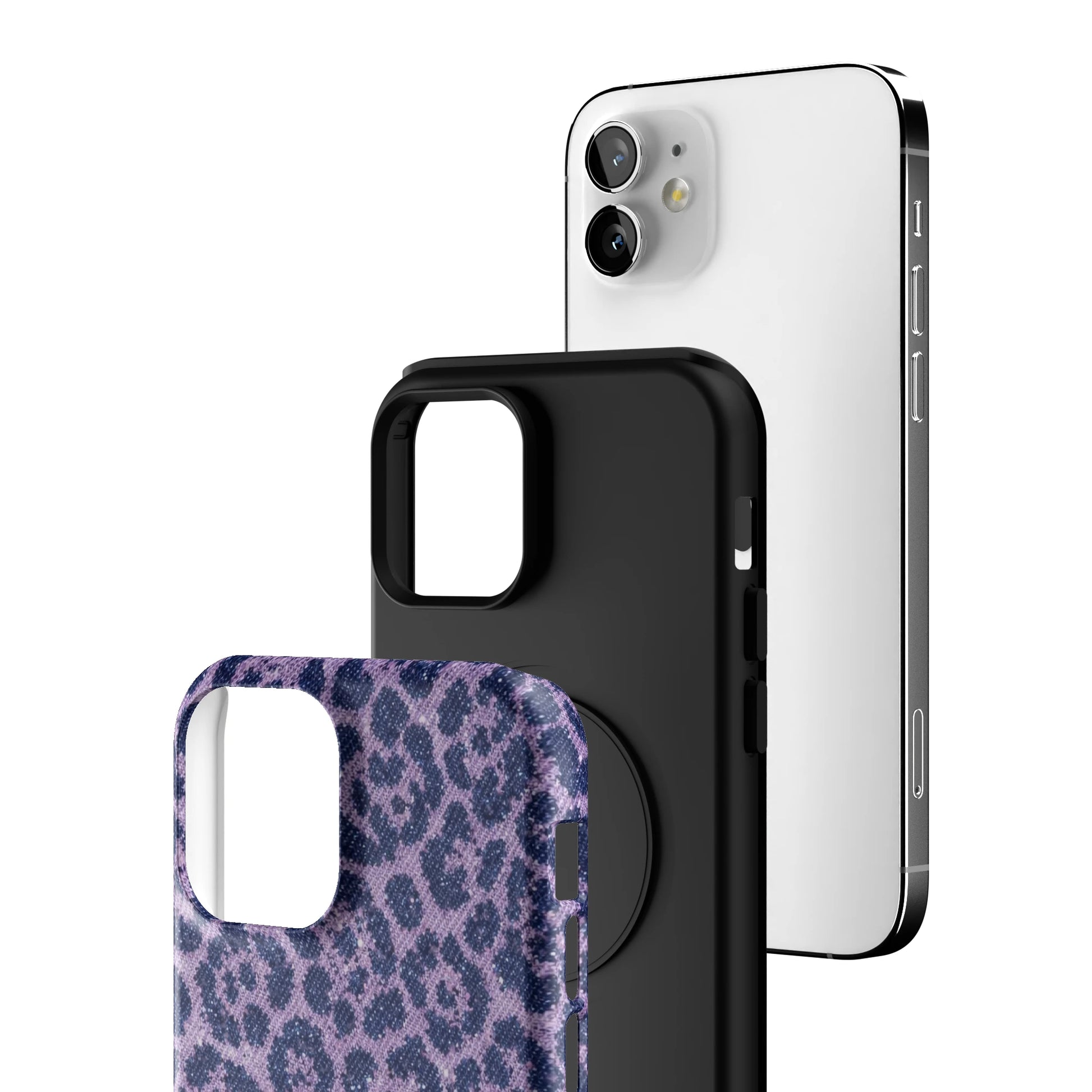 Classic Cheetah Purple iPhone Case gallery - Iphone_12_Iphone_3