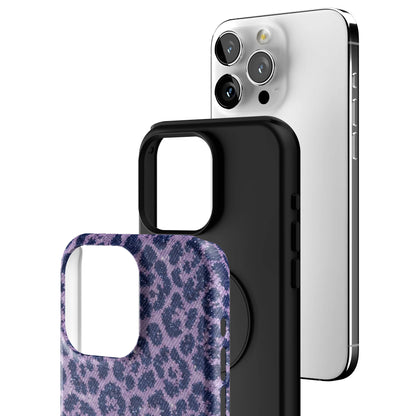 Classic Cheetah Purple iPhone Case gallery - Iphone_15_Pro_Max_3