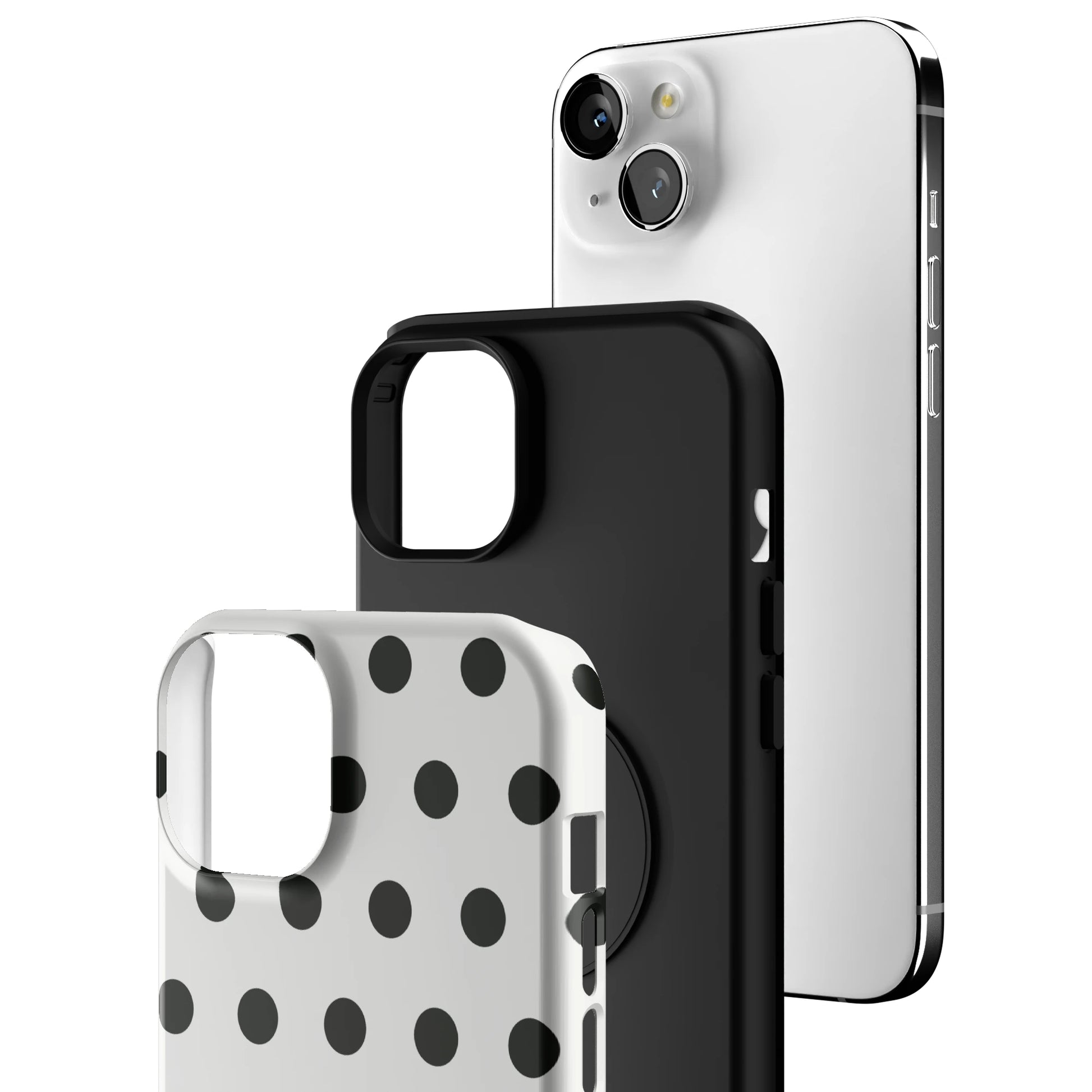 Classic Polka iPhone Case gallery - Iphone_15_Mini_Air_Plus_3