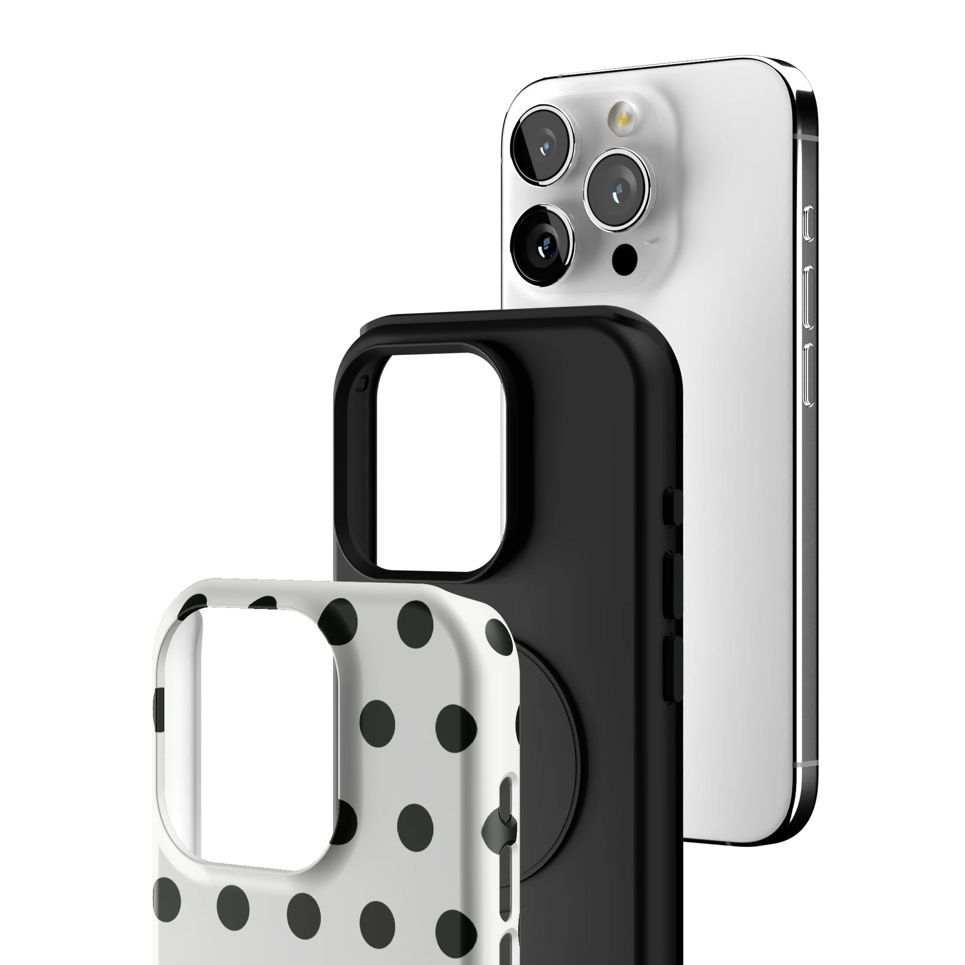Classic Polka iPhone Case gallery - Iphone_15_Pro_3