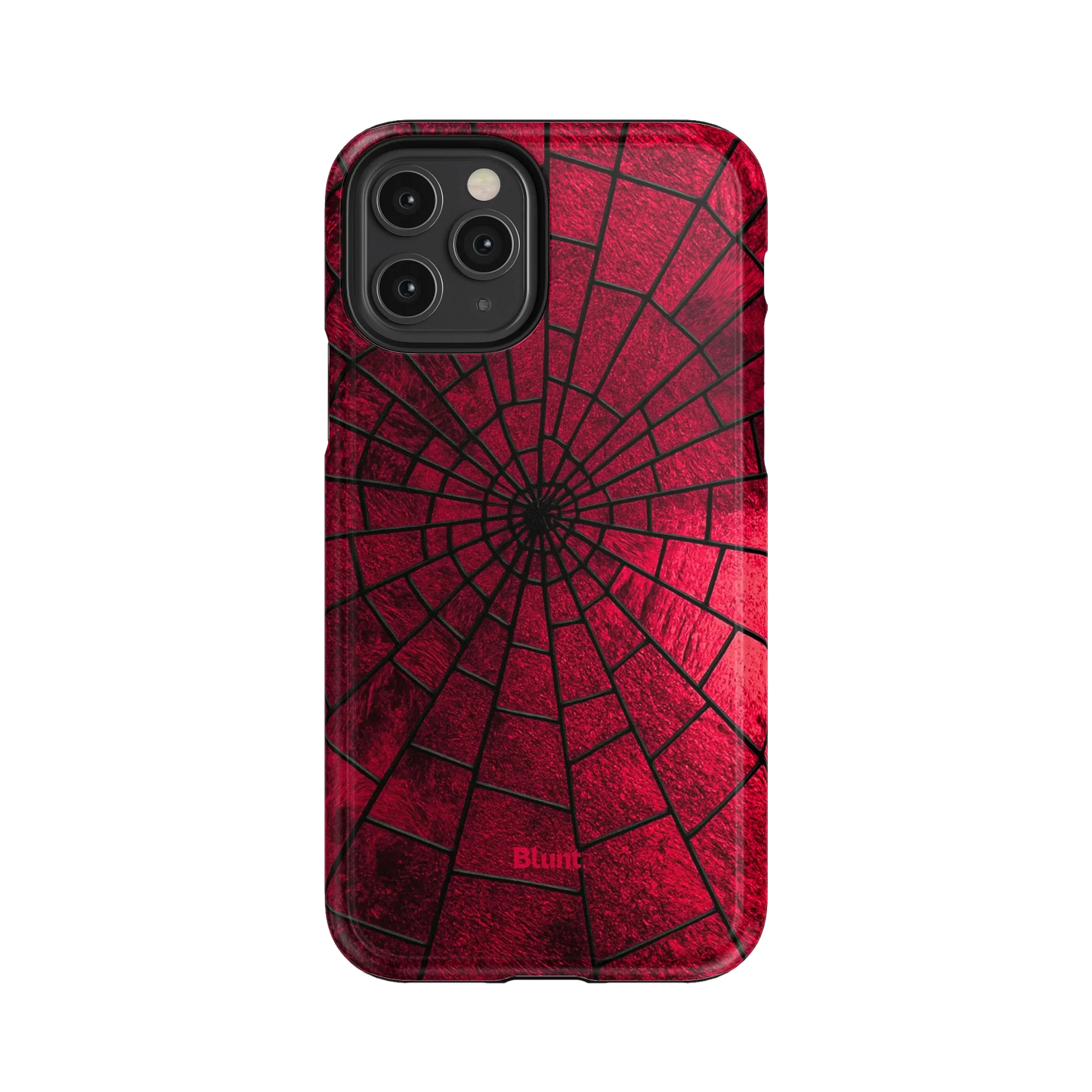 Crimson Web iPhone Case