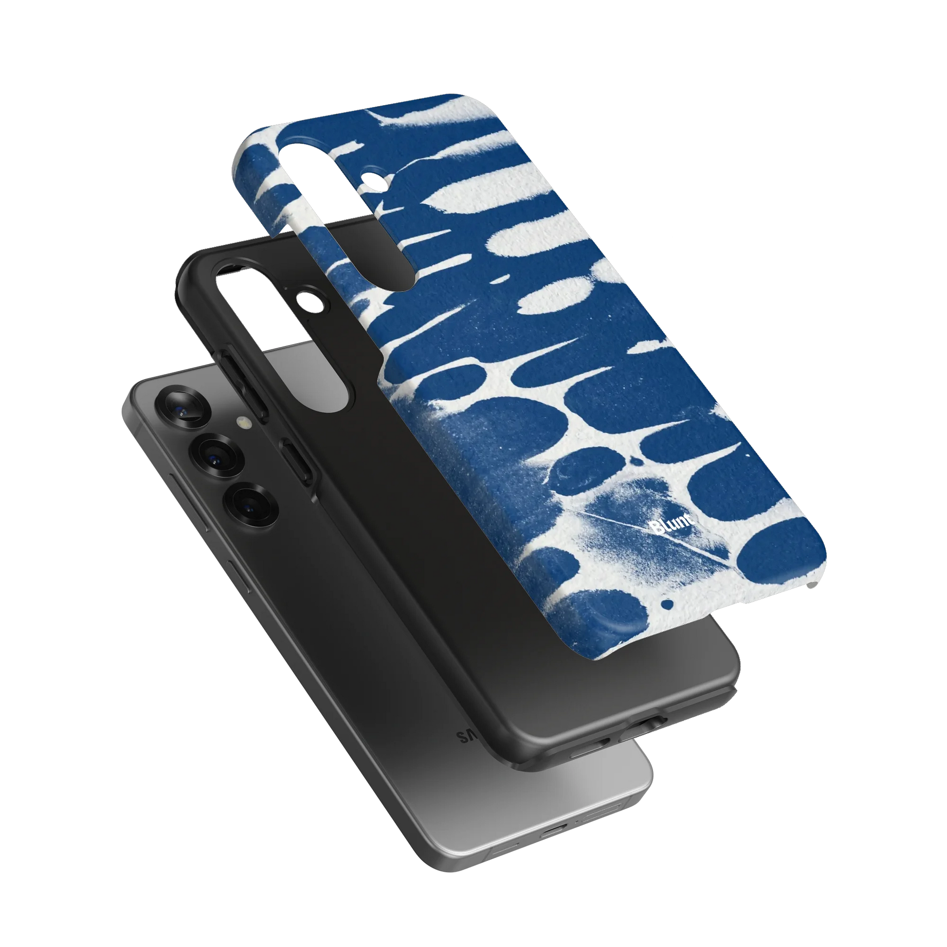 Navy-Noir-Abstract-samsung-case-Galaxy S25 Plus-3