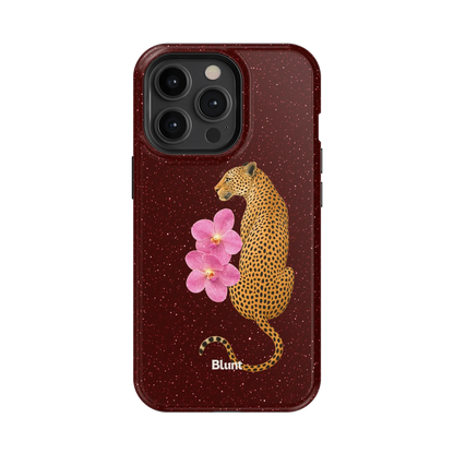 Burgundy Cleo iPhone Case