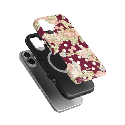 Floral Dottle iPhone Case