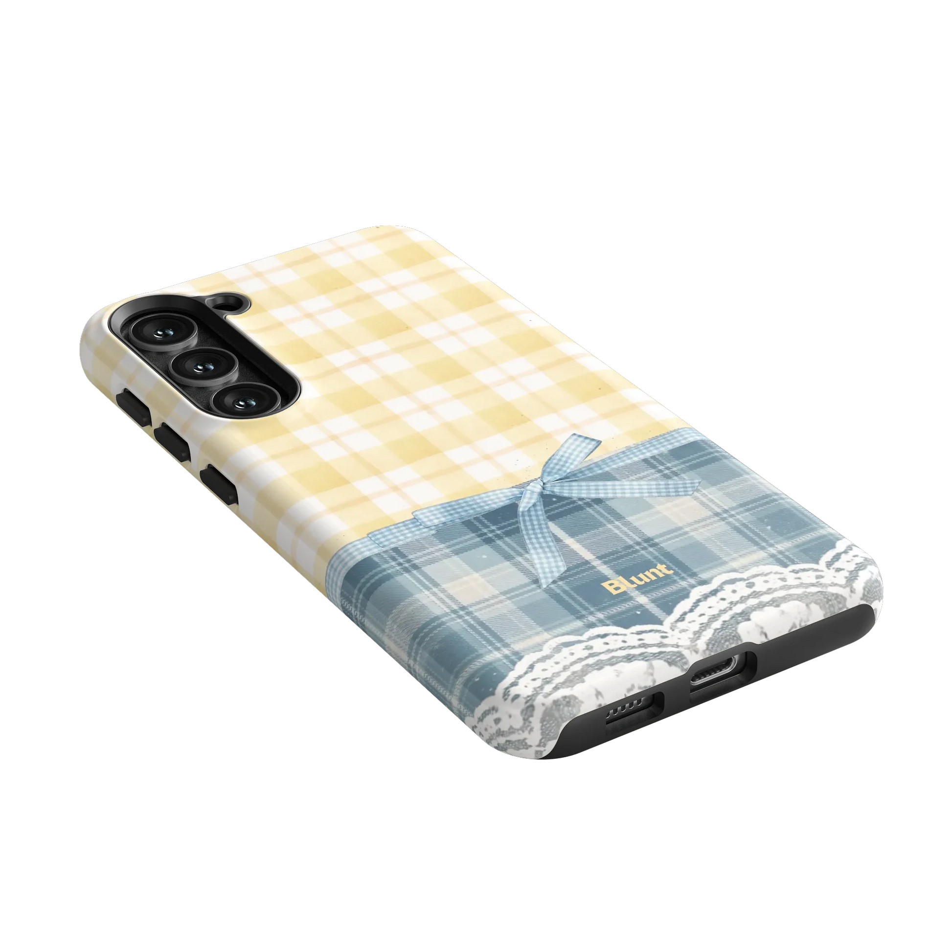 Blue-Lemonplaid-samsung-case-S23 Plus-2