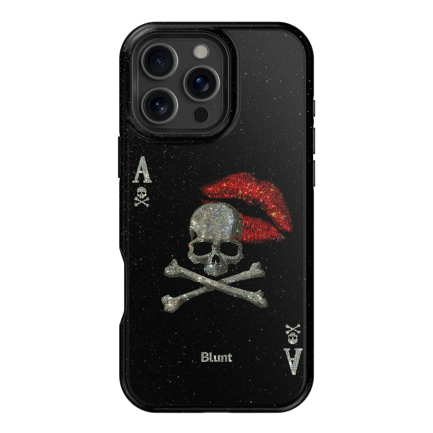 Skull Kiss iPhone Case