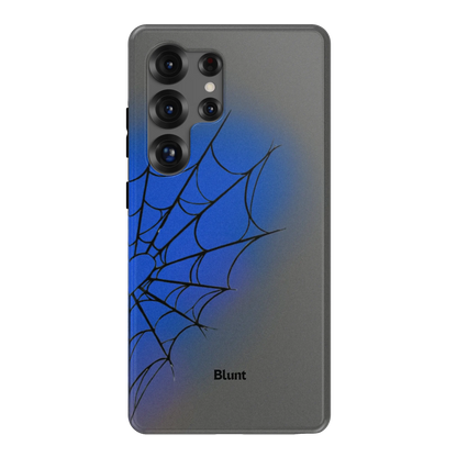 Grey Blue Web Samsung Case