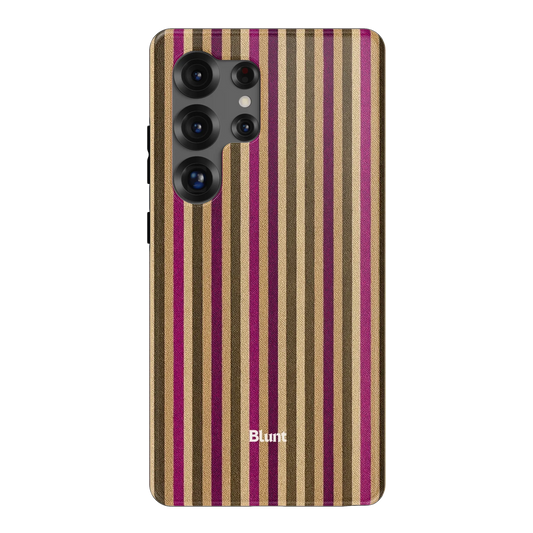 Pecan Stripe Samsung Case