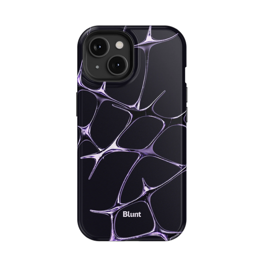 Violet Web iPhone Case