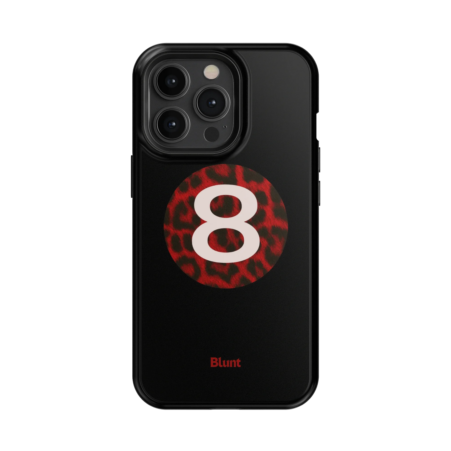 Red Cheetah Magic 8 iPhone Case