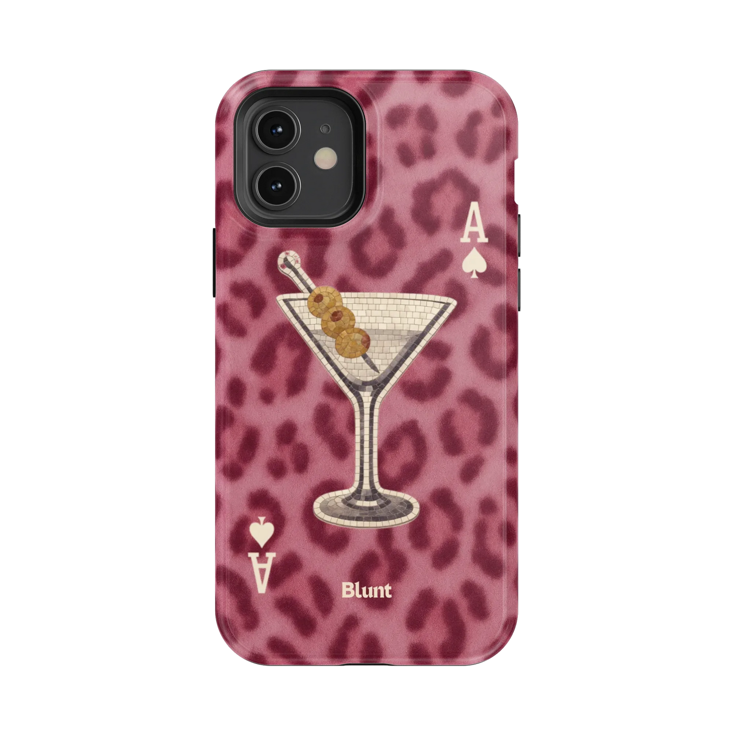 Pink Cheetah Dirty Martini iPhone Case