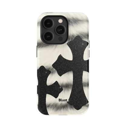 Onyx Cross iPhone Case