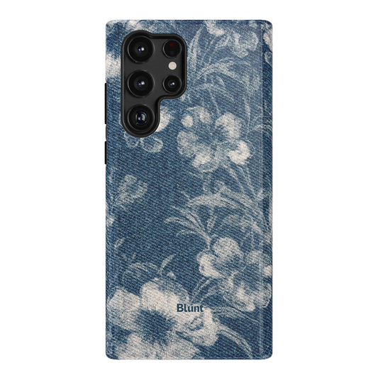 Denim Bloom Samsung Case