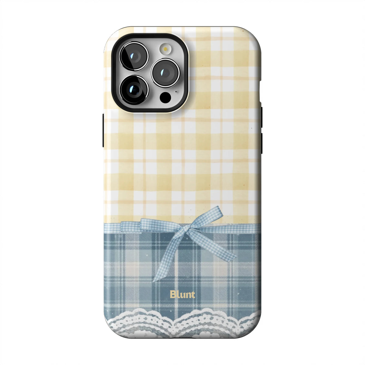 Blue-Lemonplaid-iphone-case-iPhone 13 Pro Max-1