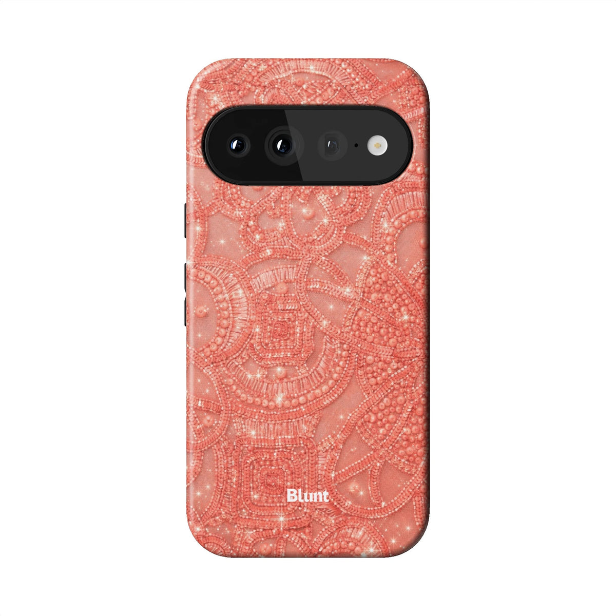Coral Glam Pixel Case - Blunt Cases