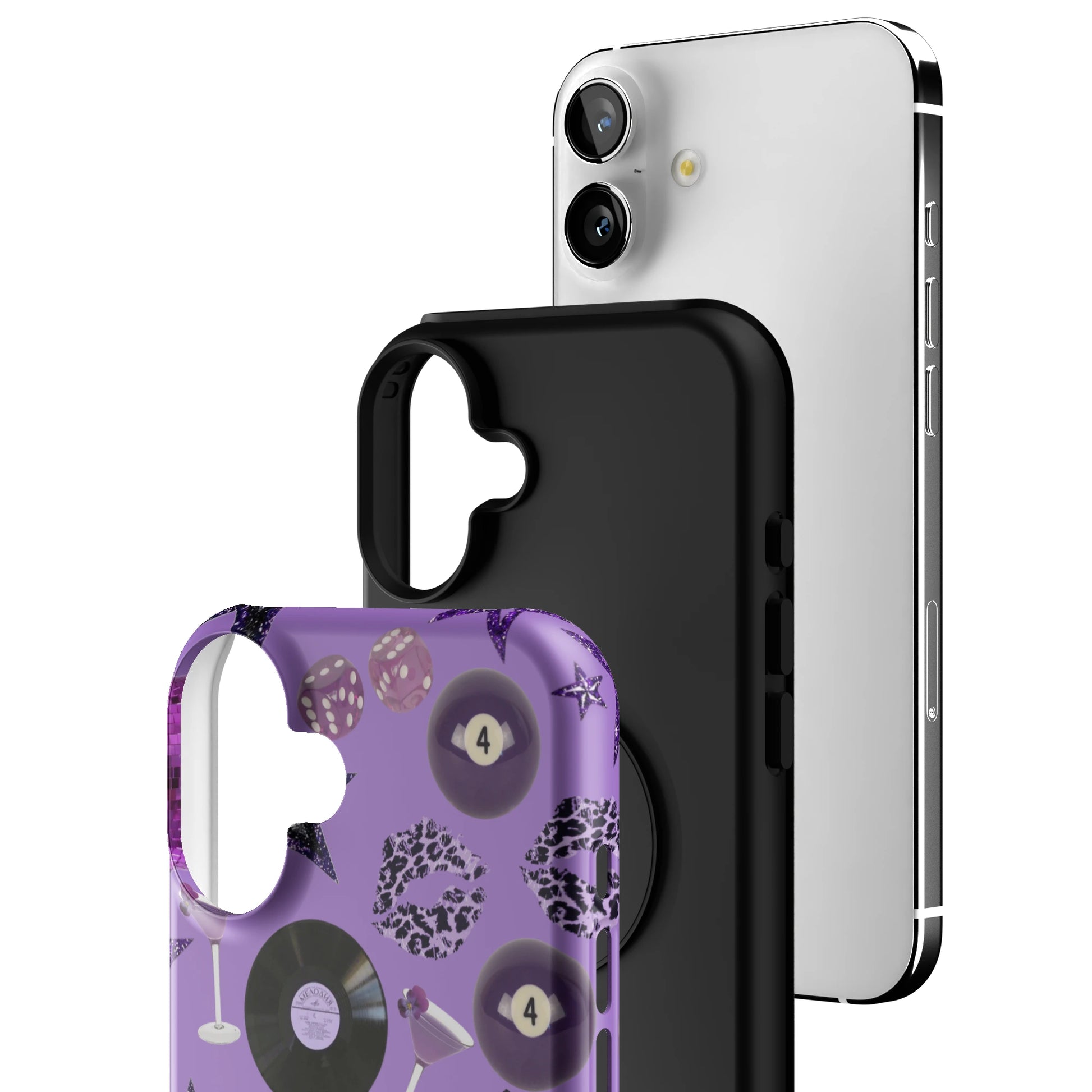 Cosmic Disco iPhone Case gallery - Iphone_16_Mini_Air_Plus_3
