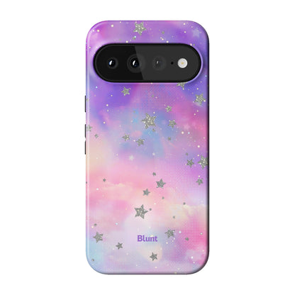 Cosmic Lilac Pixel Case - Blunt Cases