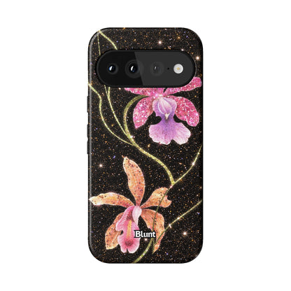 Cosmic Orchid Pixel Case - Blunt Cases