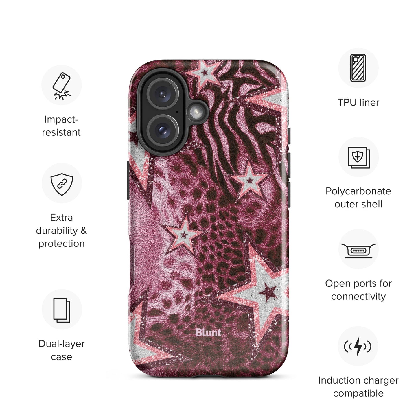 Cosmic Rose iPhone Case - Blunt Cases