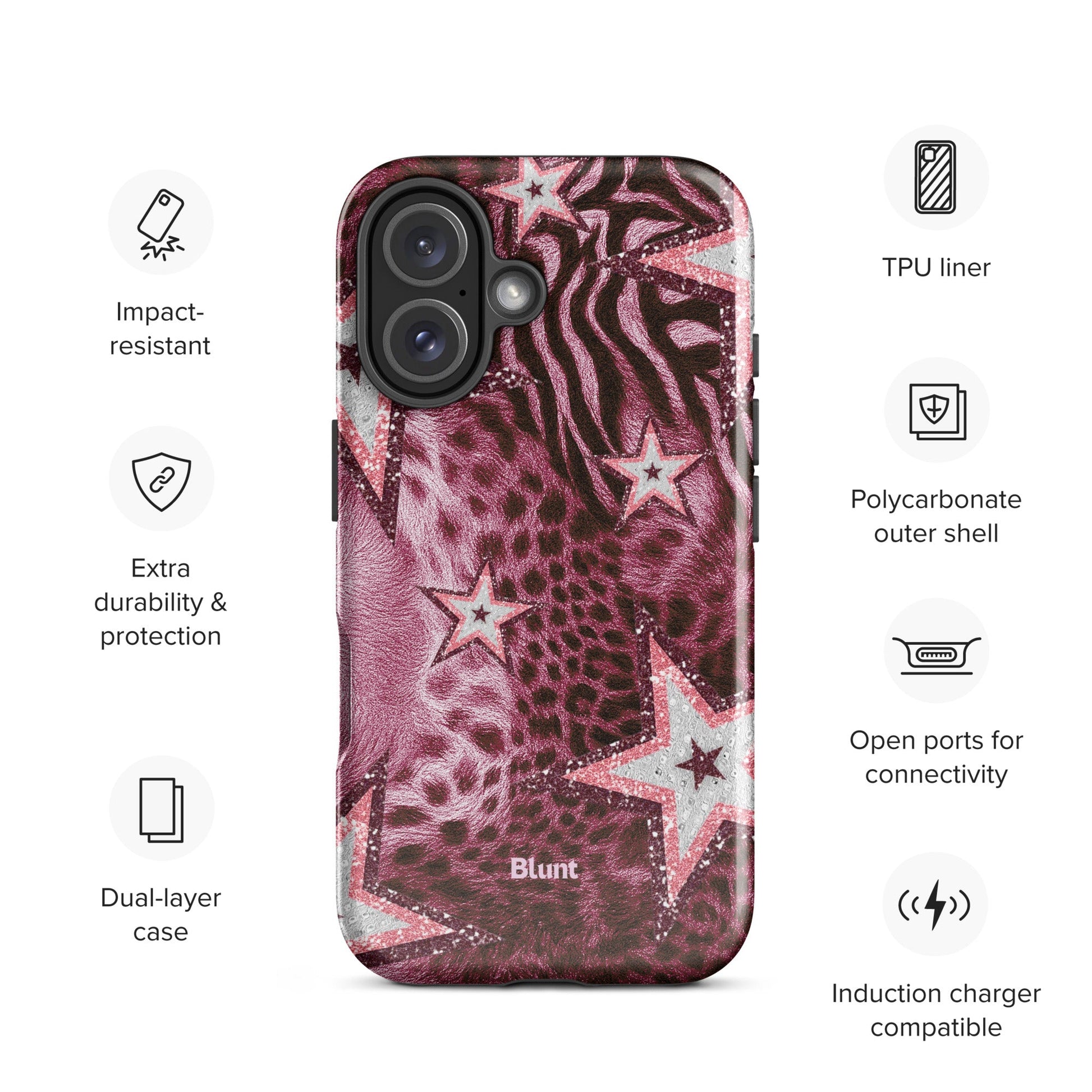 Cosmic Rose iPhone Case - Blunt Cases