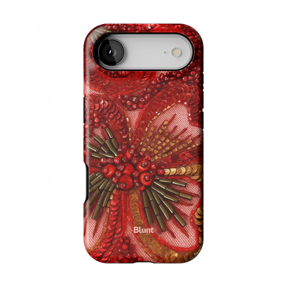 Crimson iPhone Case