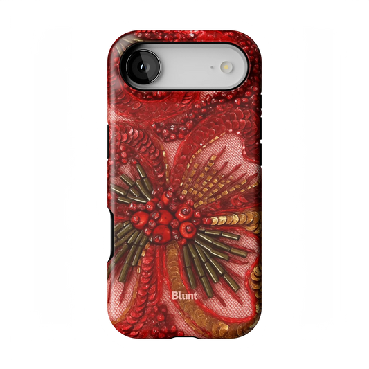 Crimson iPhone Case