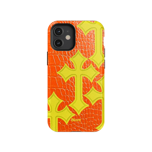 Neon Blessing iPhone Case