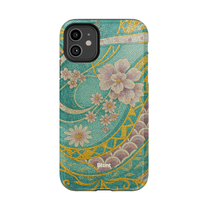 Sakura Wave iPhone Case