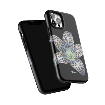 Blue-Leopard-Bloom-iphone-case-iPhone 12 Pro-5